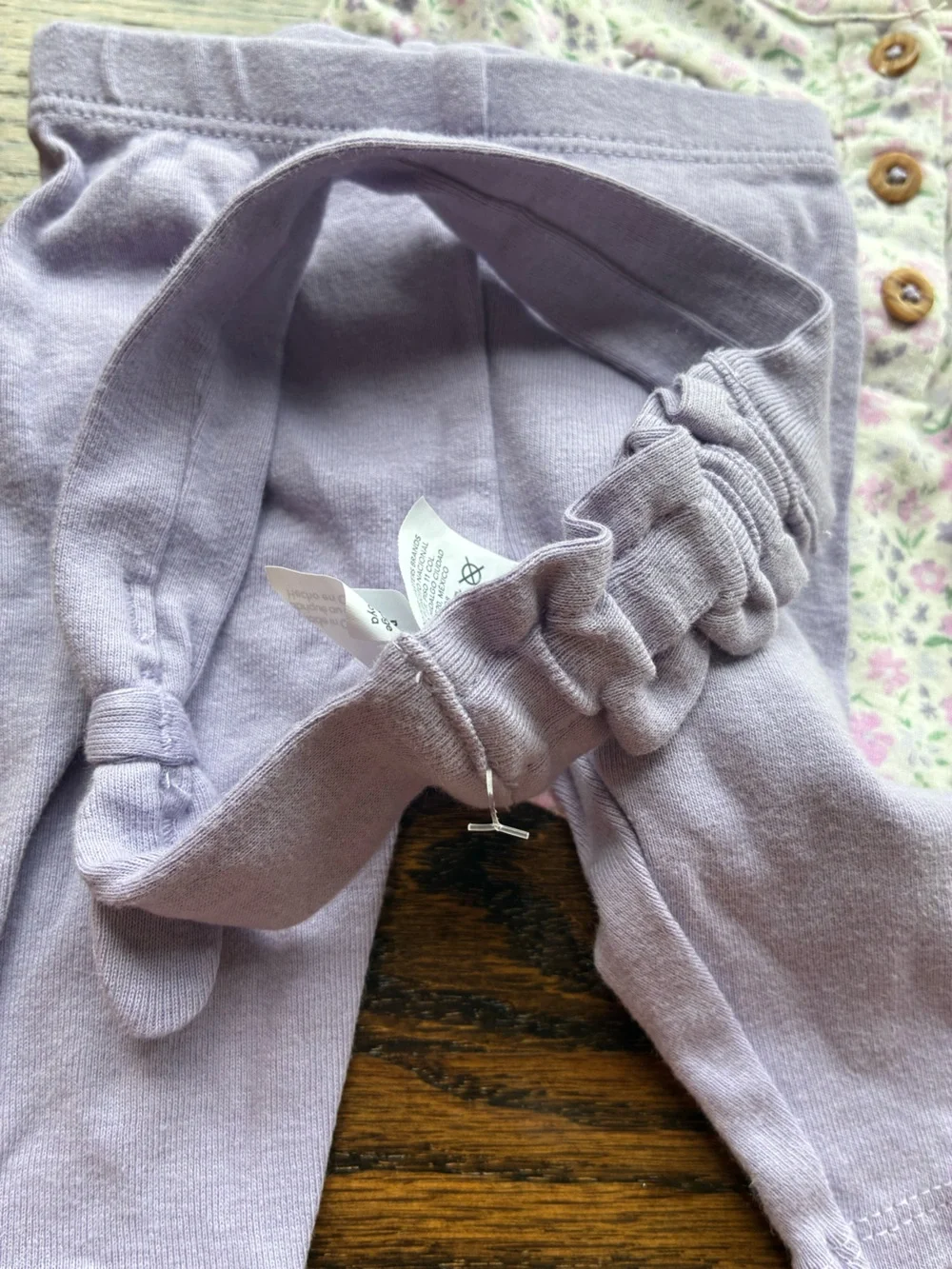 Baby girl floral outfit